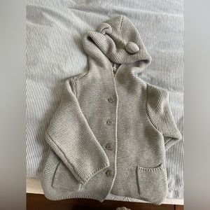 Two cardigan sweaters from the Gap — warm and adorable!!